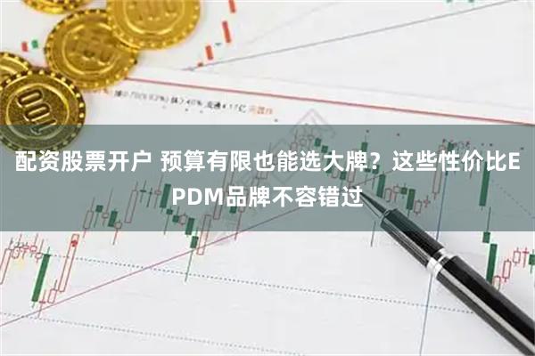 配资股票开户 预算有限也能选大牌？这些性价比EPDM品牌不容错过