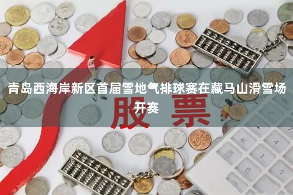 青岛西海岸新区首届雪地气排球赛在藏马山滑雪场开赛