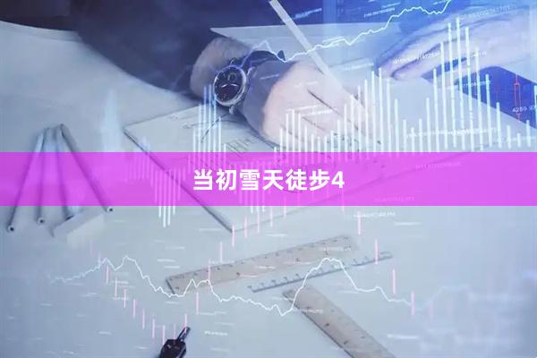 当初雪天徒步4